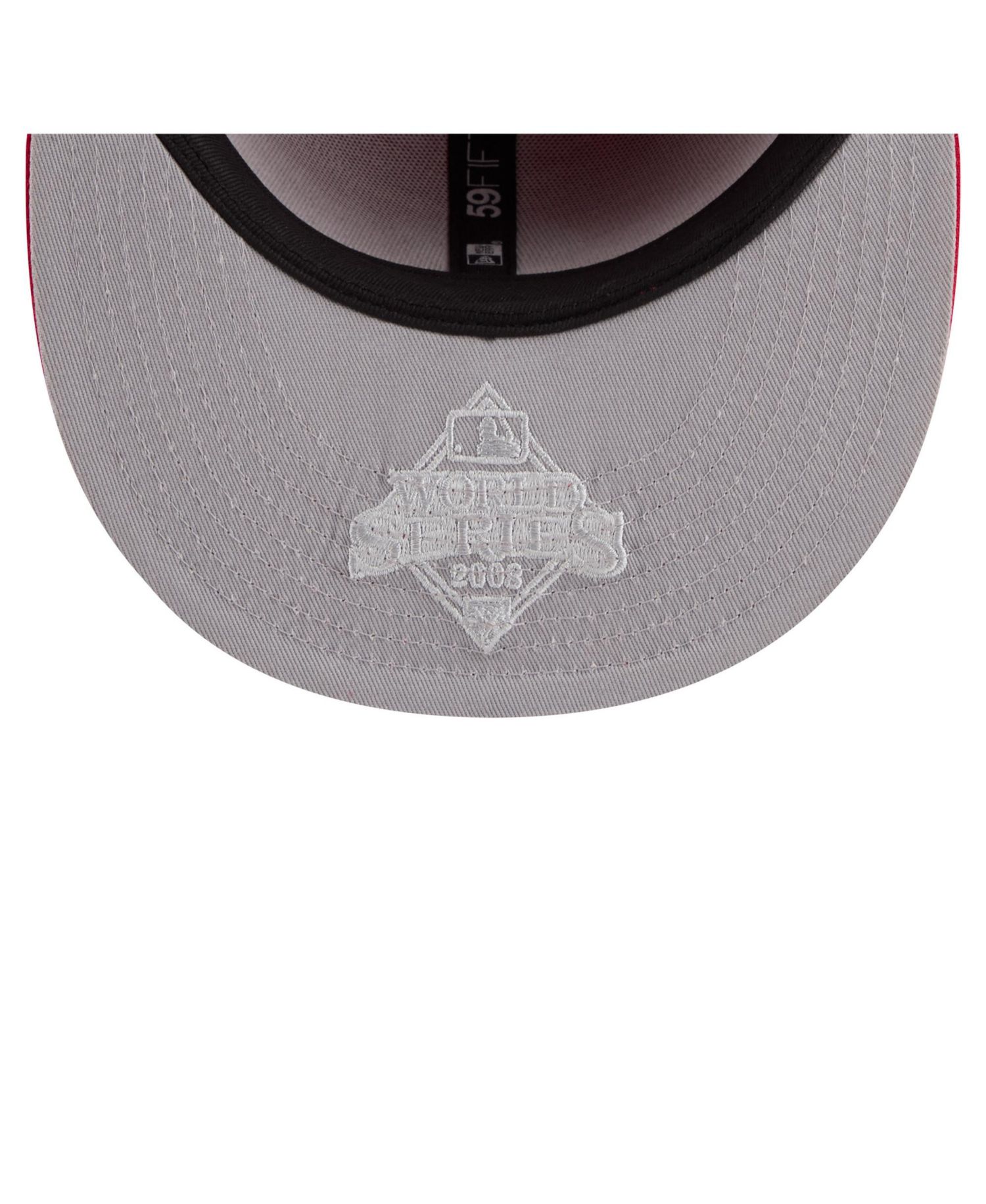 Men's Red Philadelphia Phillies Hidden Hit 59FIFTY Fitted Hat