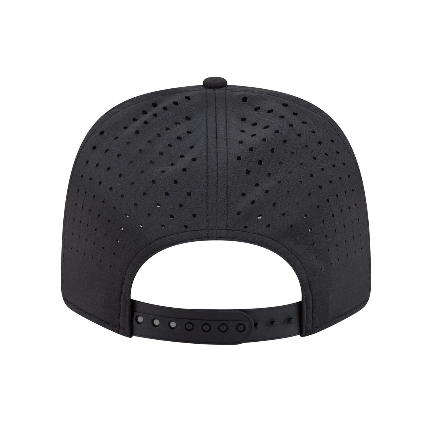 Men's Black Denver Nuggets Sport Rope Vented Stretch-Snap 9SEVENTY Hat