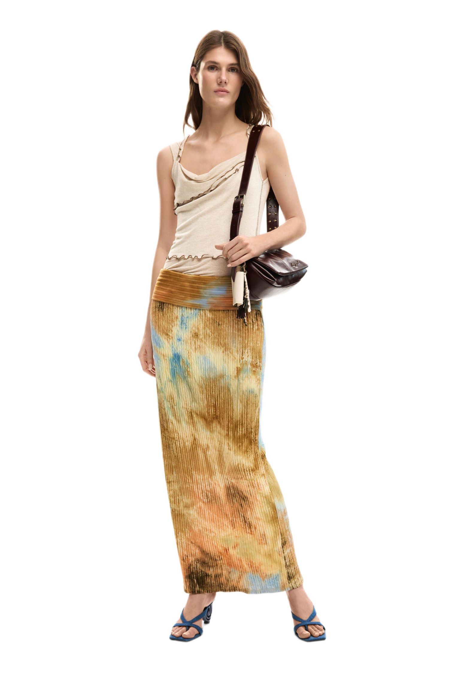 Women's Long Skirt Texture