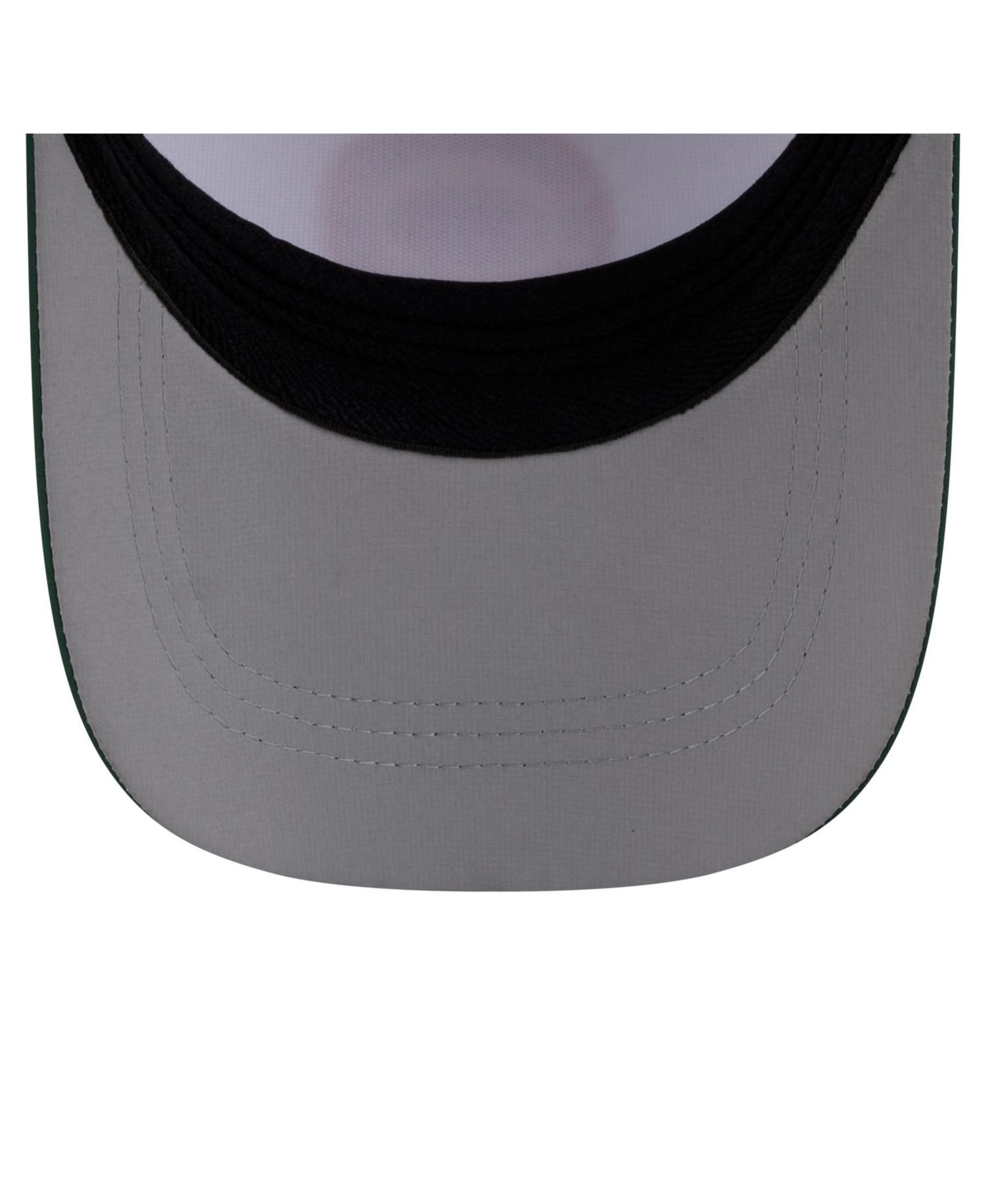 Men's White/Green Bay Packers Patch 39THIRTY A-Frame M-Crown Perforated Flex Hat