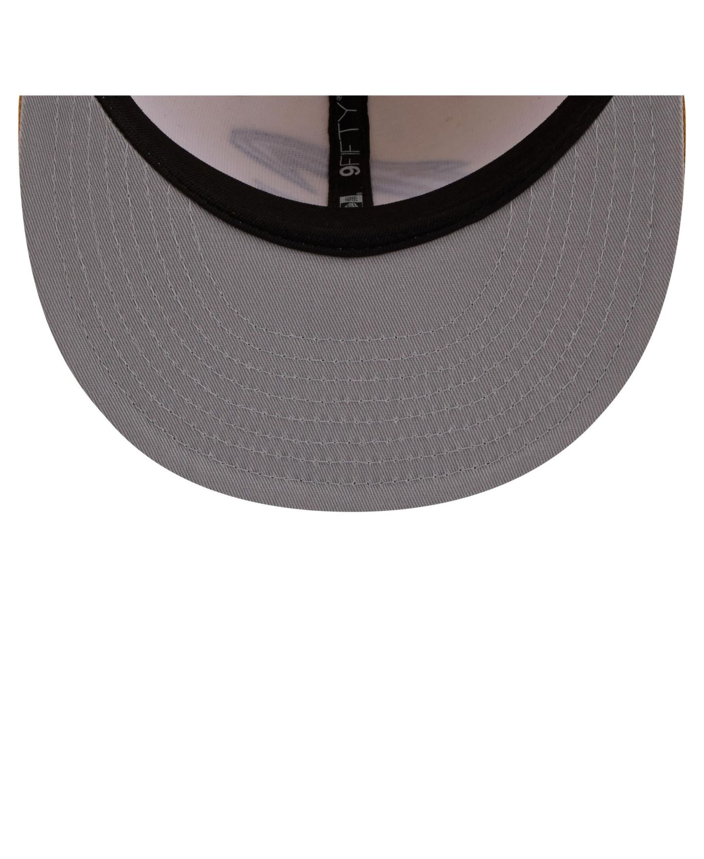 Мужские головные уборы New Era Cream/Tan Cleveland Cavaliers Two-Tone Color Pack 9FIFTY Snapback Hat — фото 5
