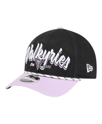 Men's and Women's Eclipse Black/Violet Golden State Valkyries Team Loyal Script Two-Tone M-Crown 9FORTY Adjustable Hat