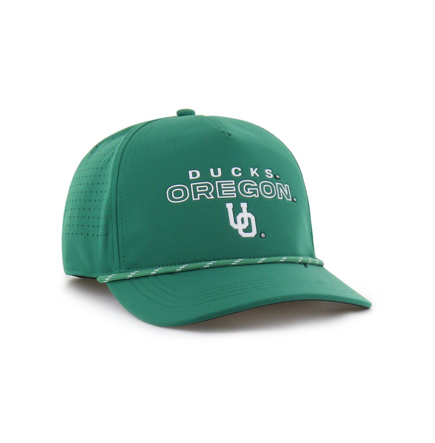 Мужская кепка '47 Brand Green Oregon Ducks Forward Vent Hitch Rope Adjustable Hat — фото 2