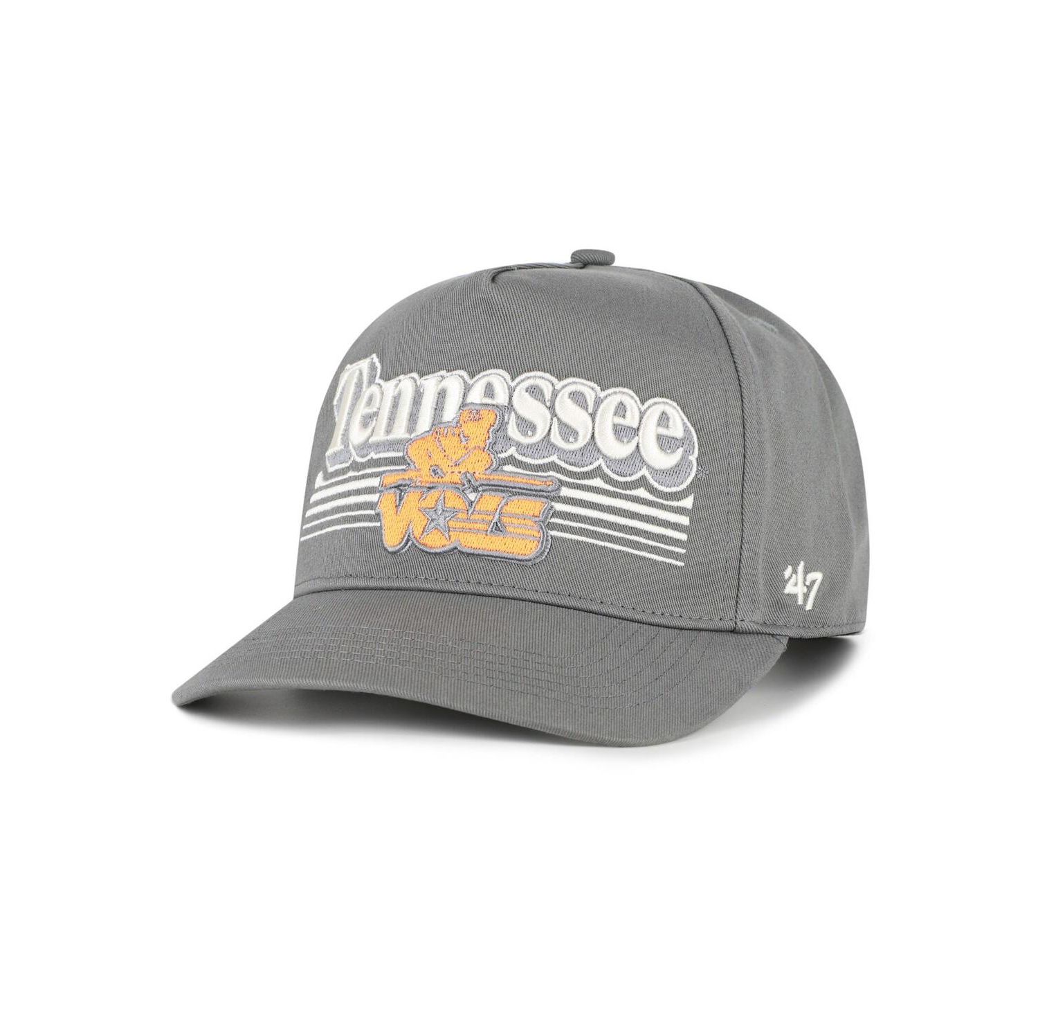 Men's Gray Tennessee Volunteers Script Fade Hitch Adjustable Hat