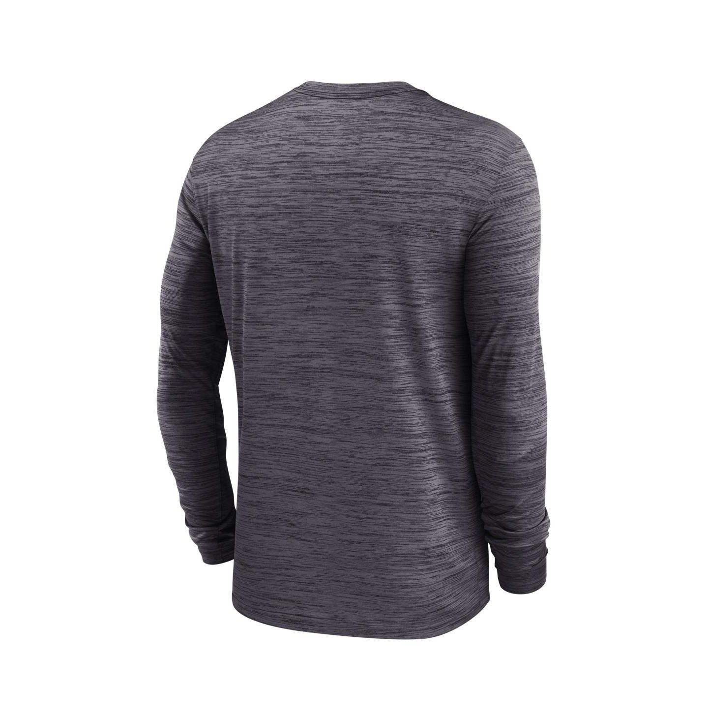 Мужская футболка Jordan Black Florida Gators Sideline Velocity Dri-FIT Long Sleeve — фото 3