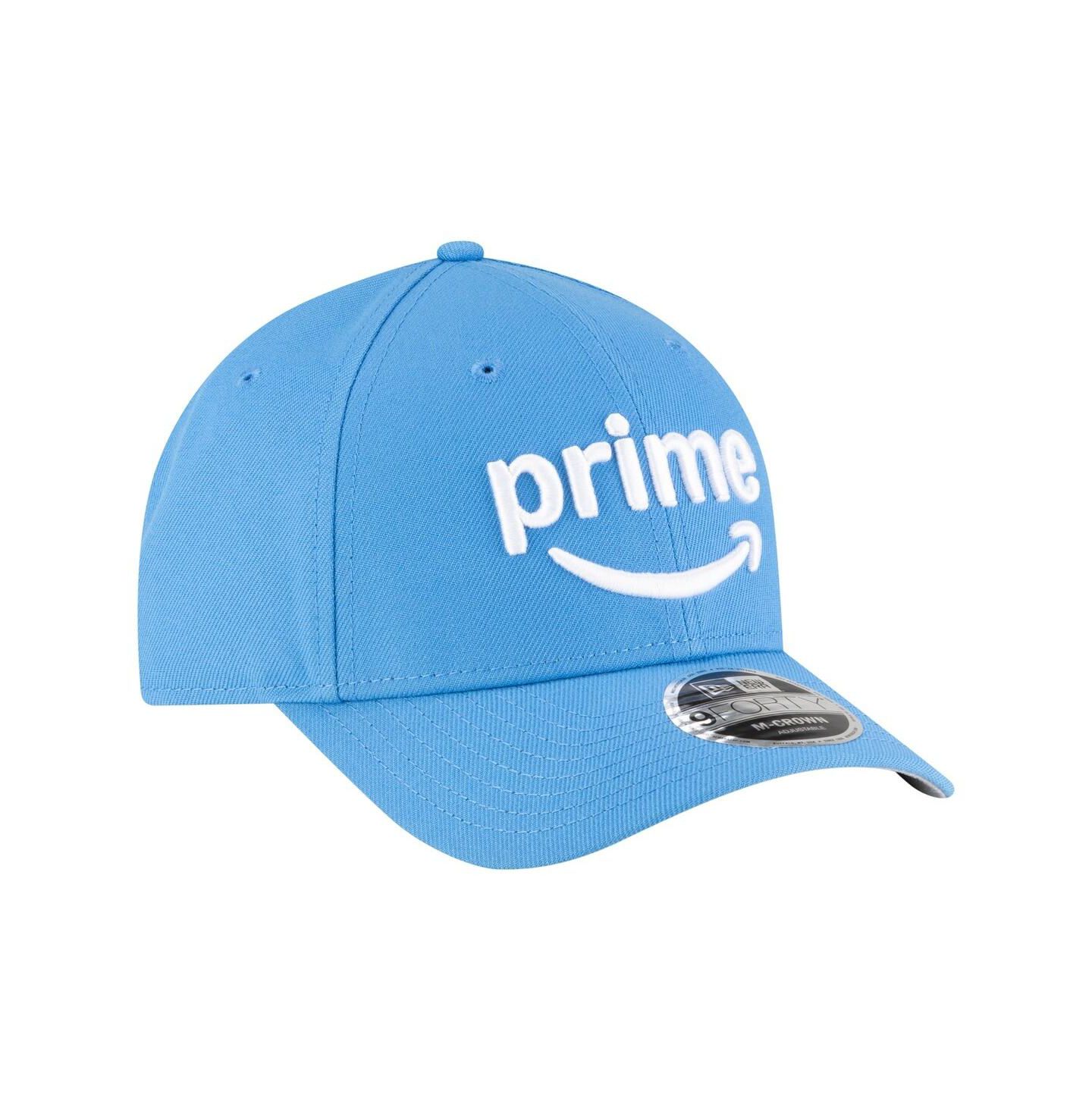 Мужская кепка New Era Light Blue Chase Elliott Amazon Prime 9FORTY M-Crown Adjustable Hat — фото 3