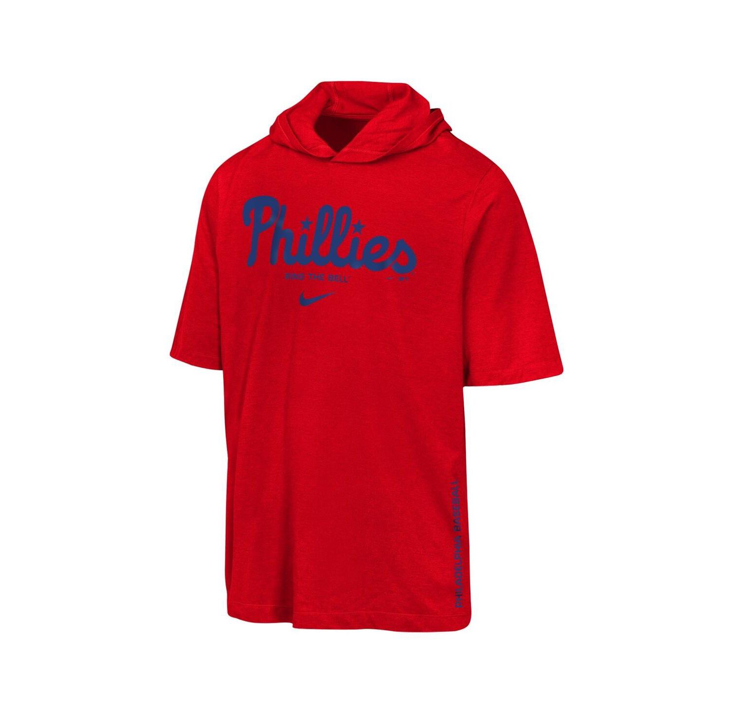 Big Boys and Girls Red Philadelphia Phillies Dri-FIT Hooded T-Shirt