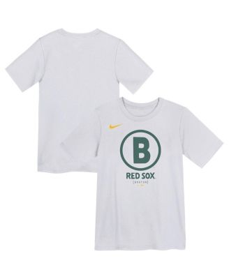 Preschool White Boston Red Sox City Connect Logo T-Shirt