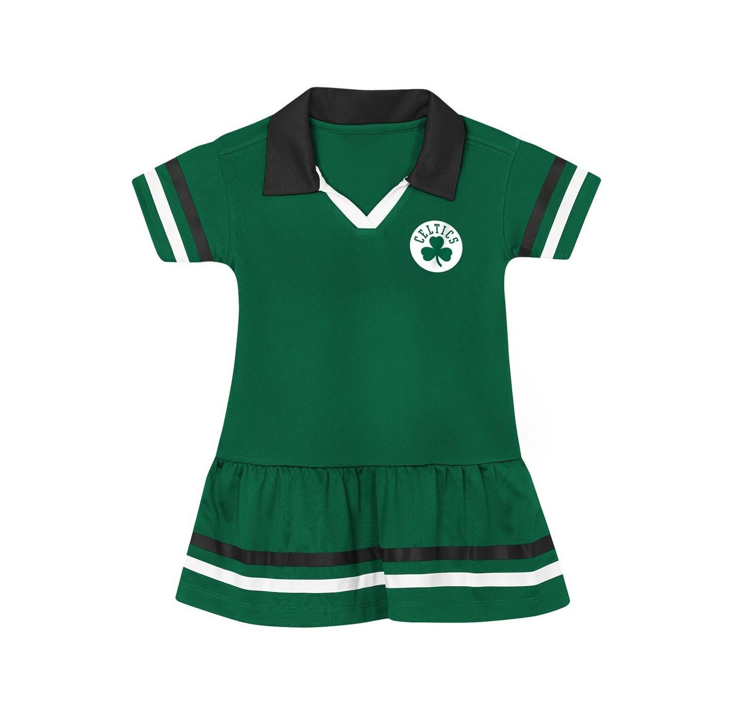 Girls Kelly Green Boston Celtics Star Player Fashion Dress
