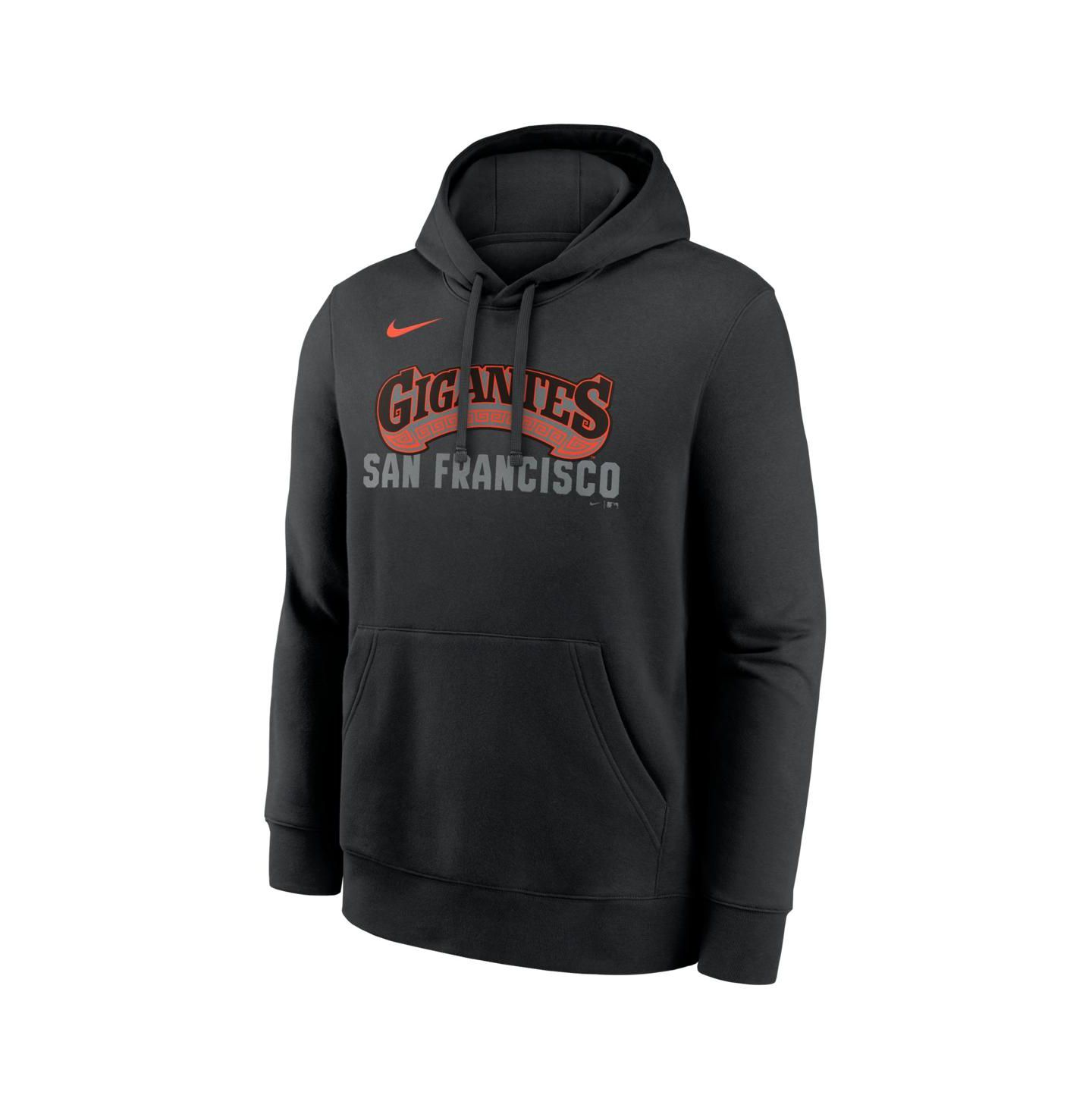 Мужское худи Nike Black San Francisco Giants Alternate Club Fleece — фото 2
