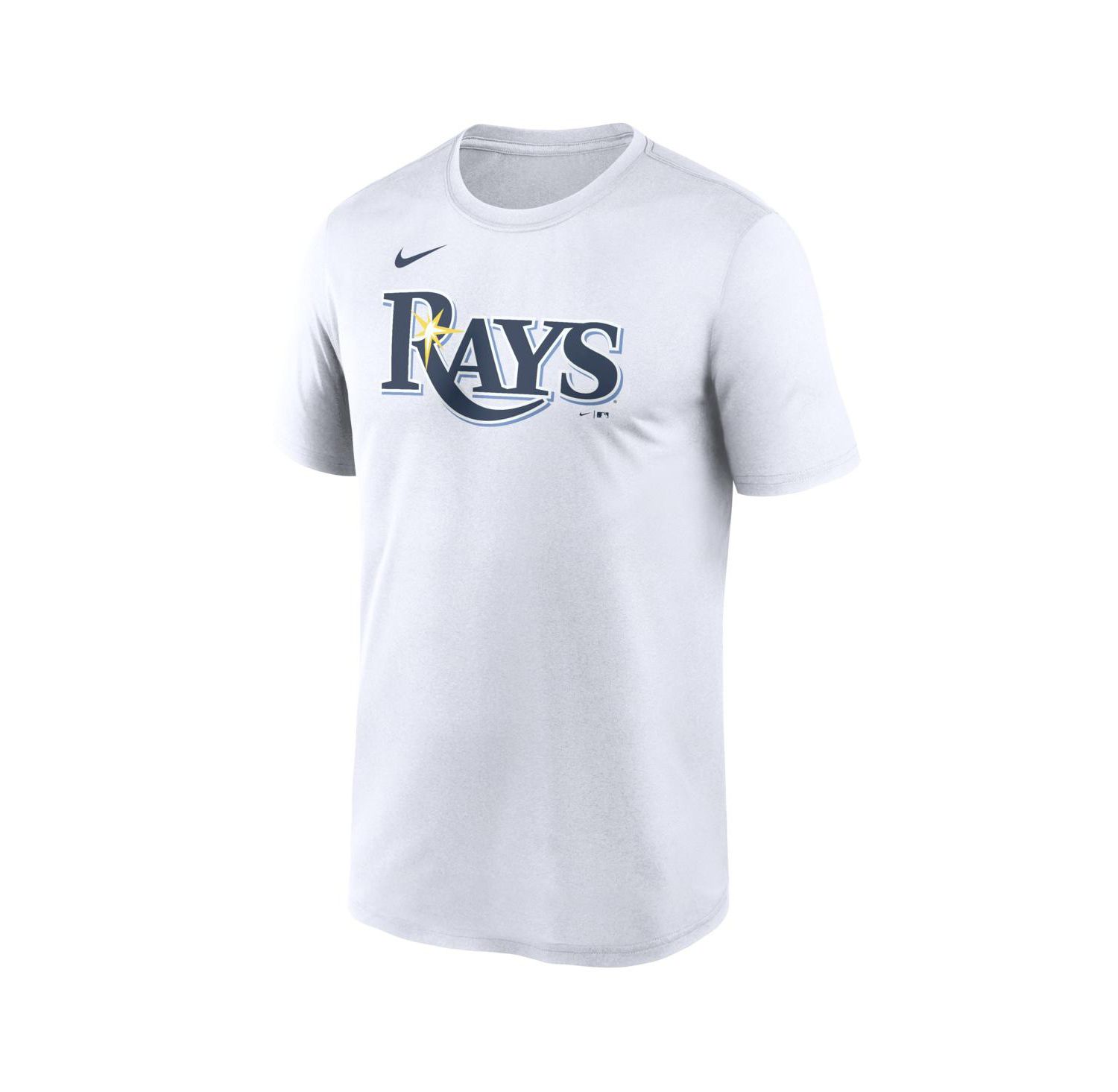 Men's White Tampa Bay Rays New Legend Wordmark Dri-FIT T-Shirt