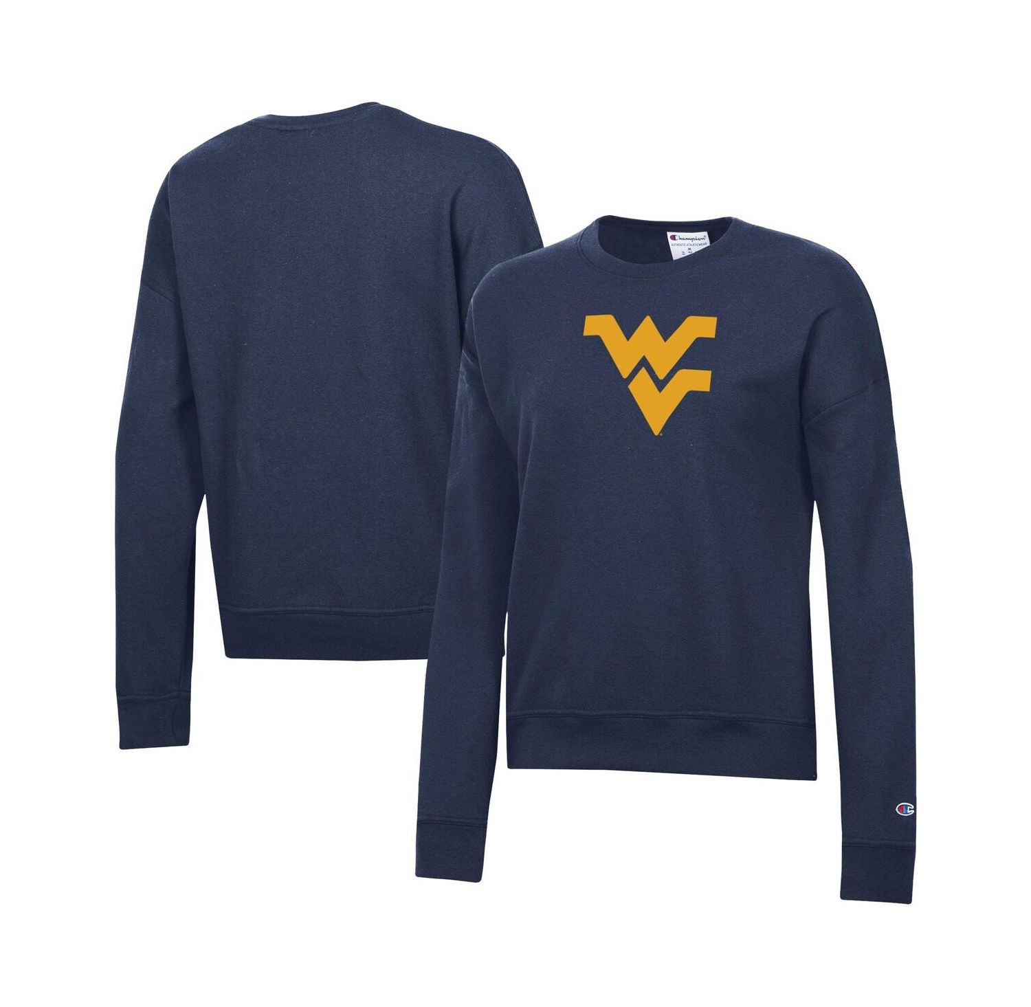 Women's Navy West Virginia Mountaineers Powerblend Sweatshirt