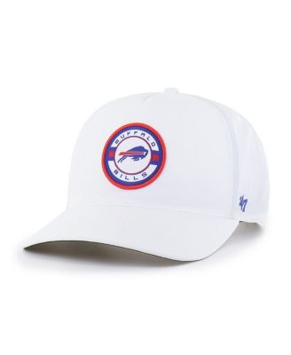 Men's White Buffalo Bills Strand Adjustable Hitch Hat