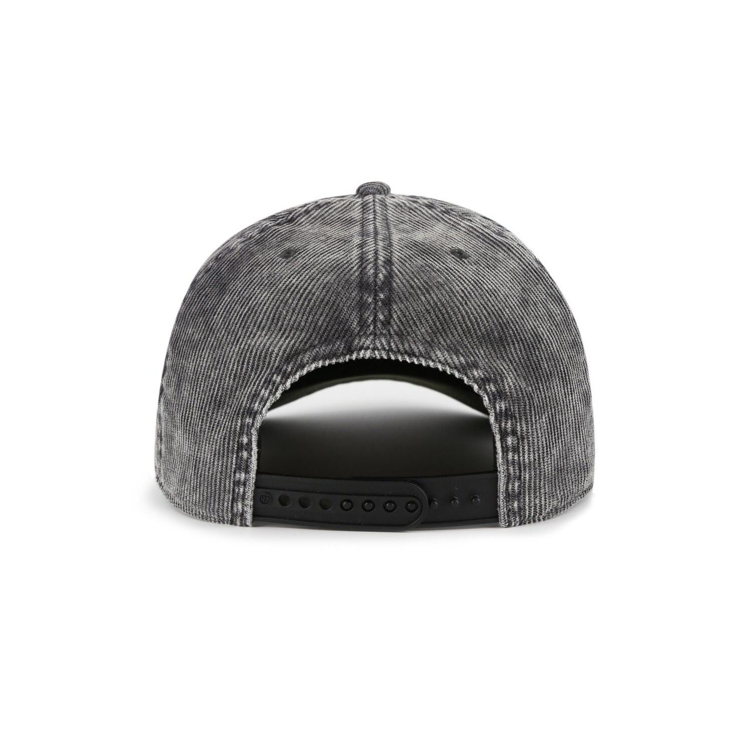 Men's Charcoal Los Angeles Lakers Reclaim Snow Wash Corduroy Adjustable Hitch Hat