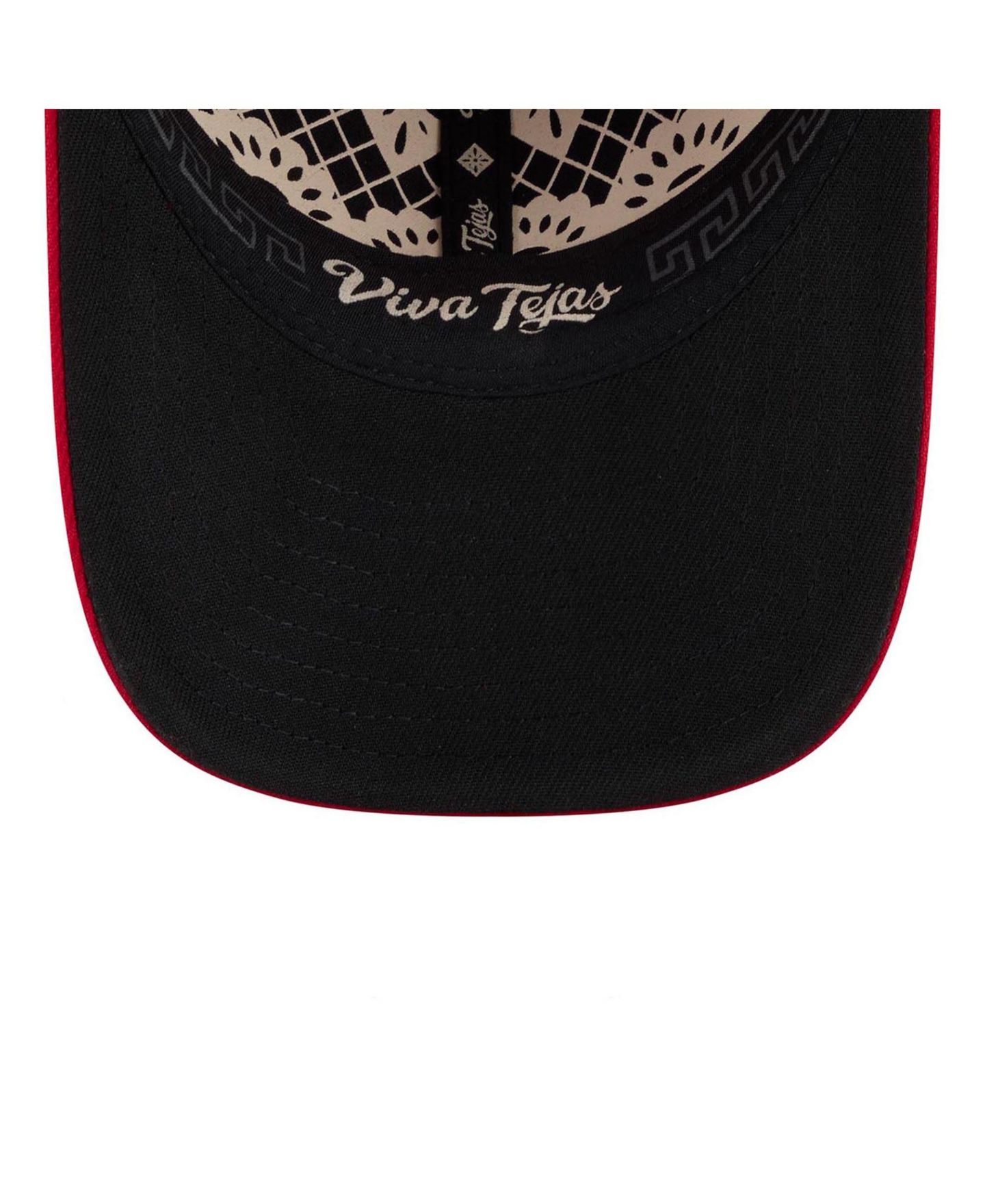 Мужская кепка New Era Red Texas Rangers 2026 City Connect 9FORTY M-Crown Adjustable Hat — фото 5
