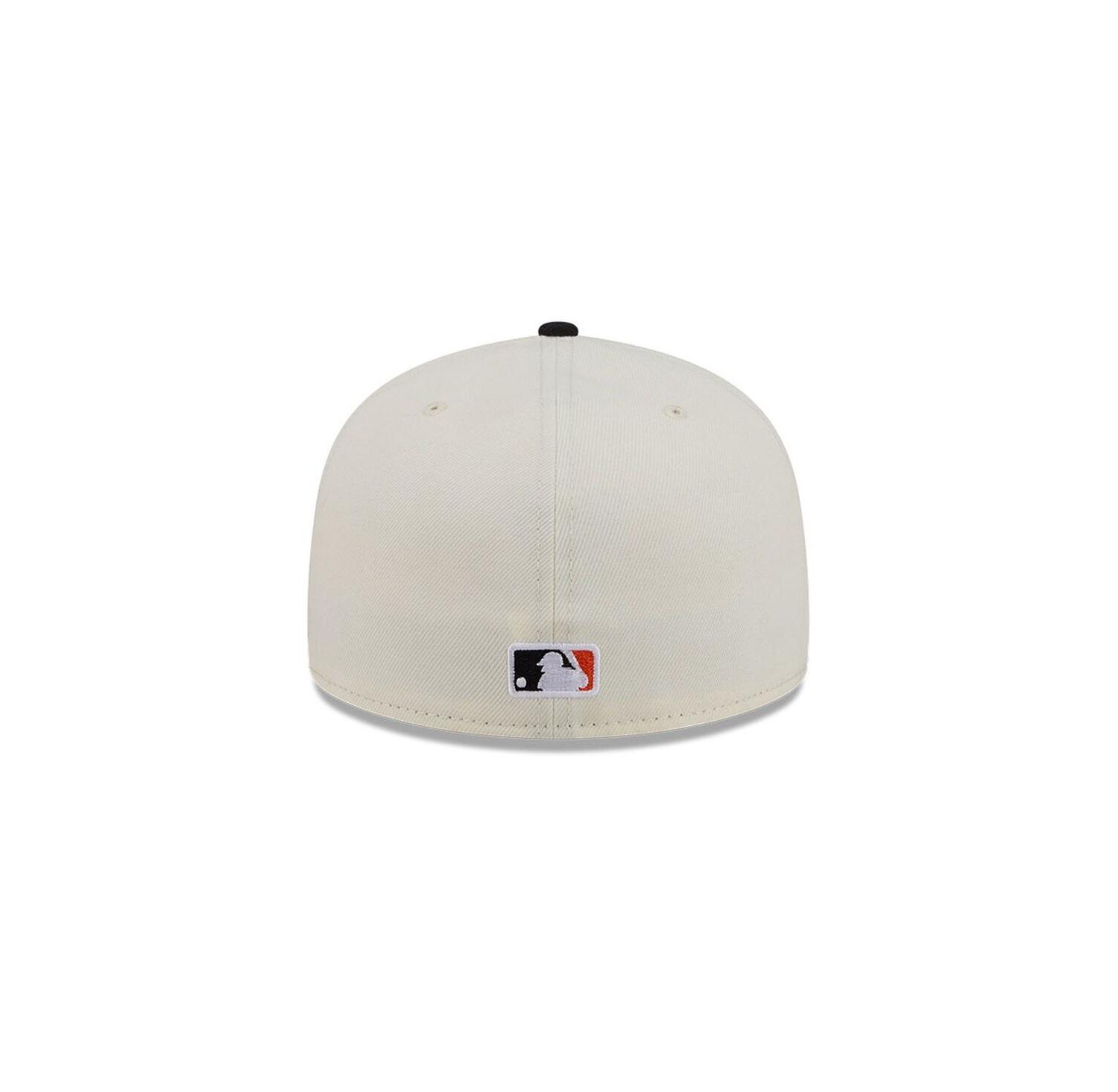 Men's Cream/Black Baltimore Orioles Bullpen Cart 59FIFTY Fitted Hat