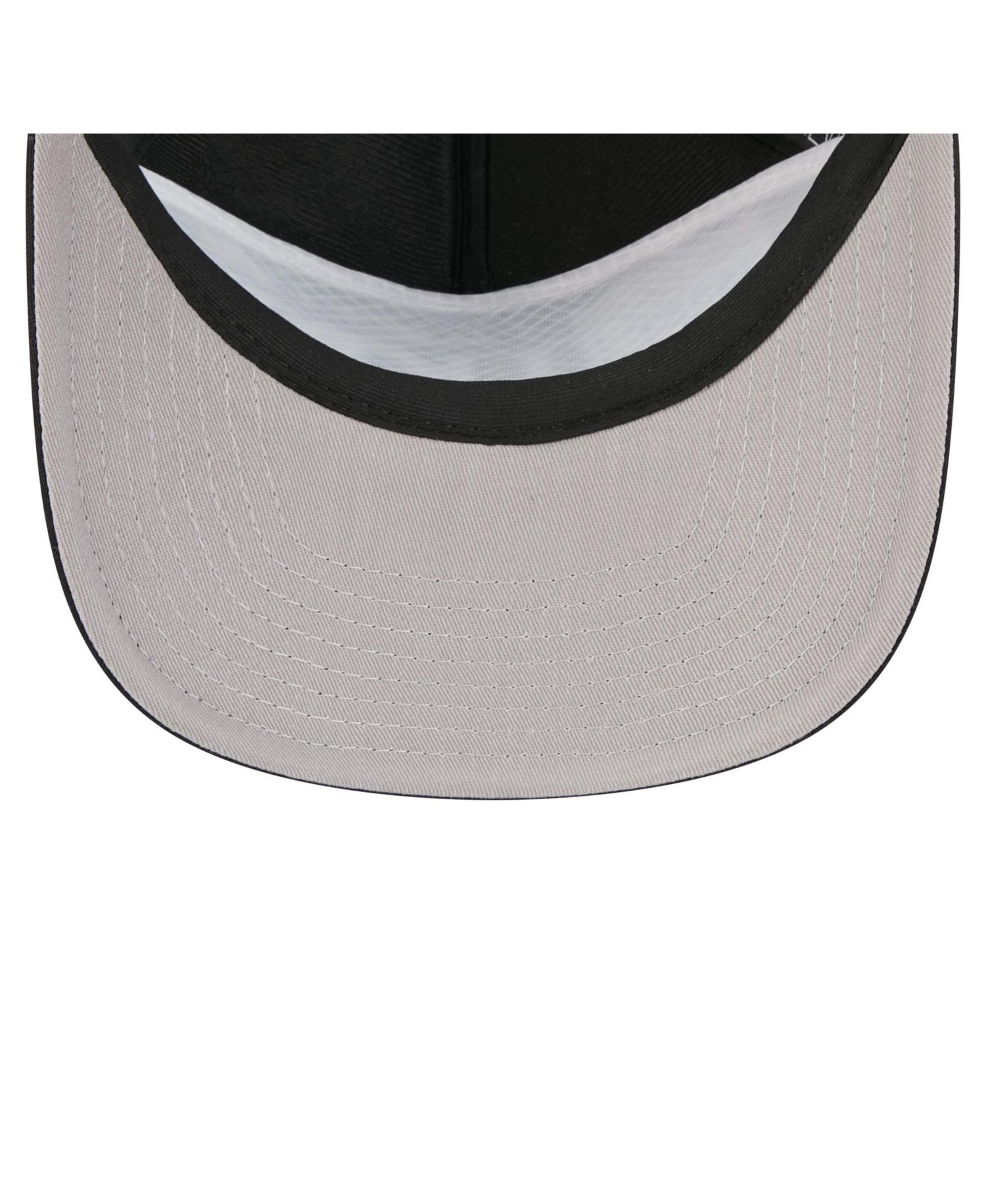 Men's Black Detroit Lions Throwback Foam 19TWENTY Adjustable Hat