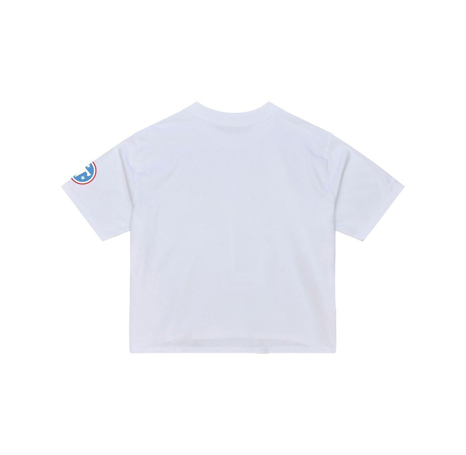 Women's White Tennessee Titans Head Coach Cropped T-Shirt