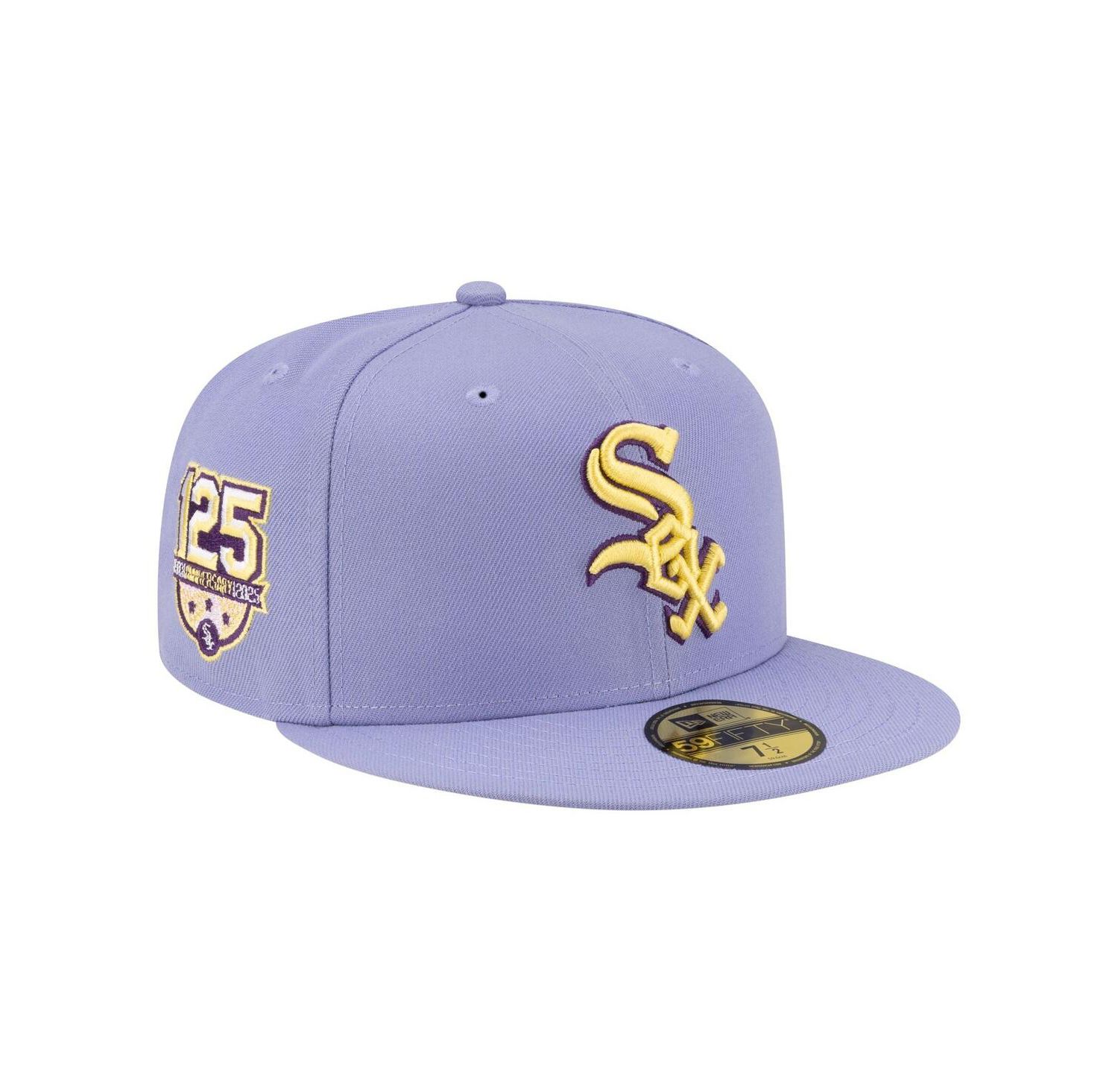 Men's Light Purple Chicago White Sox Lavender Bloom 59FIFTY Fitted Hat