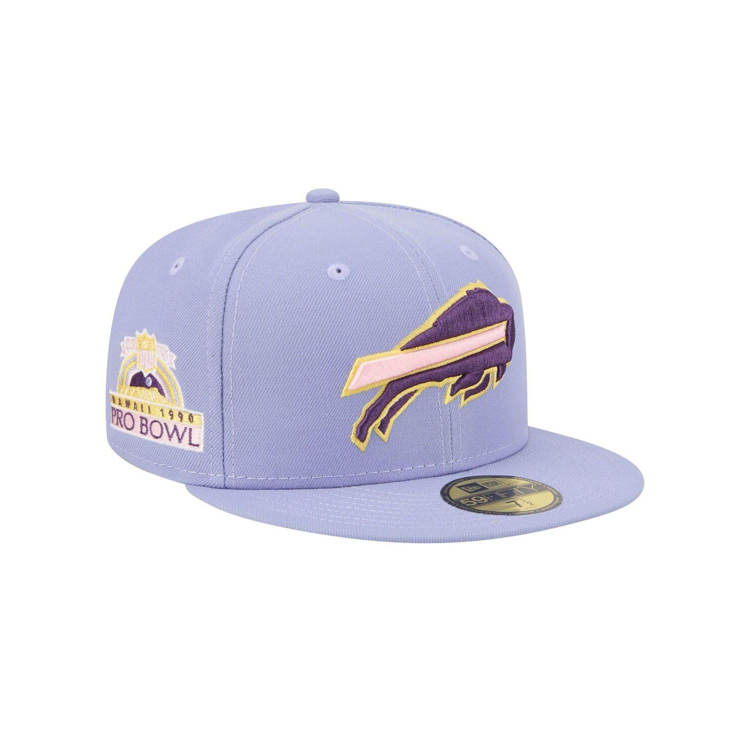 Men's Light Purple Buffalo Bills Lavender Bloom 59FIFTY Fitted Hat