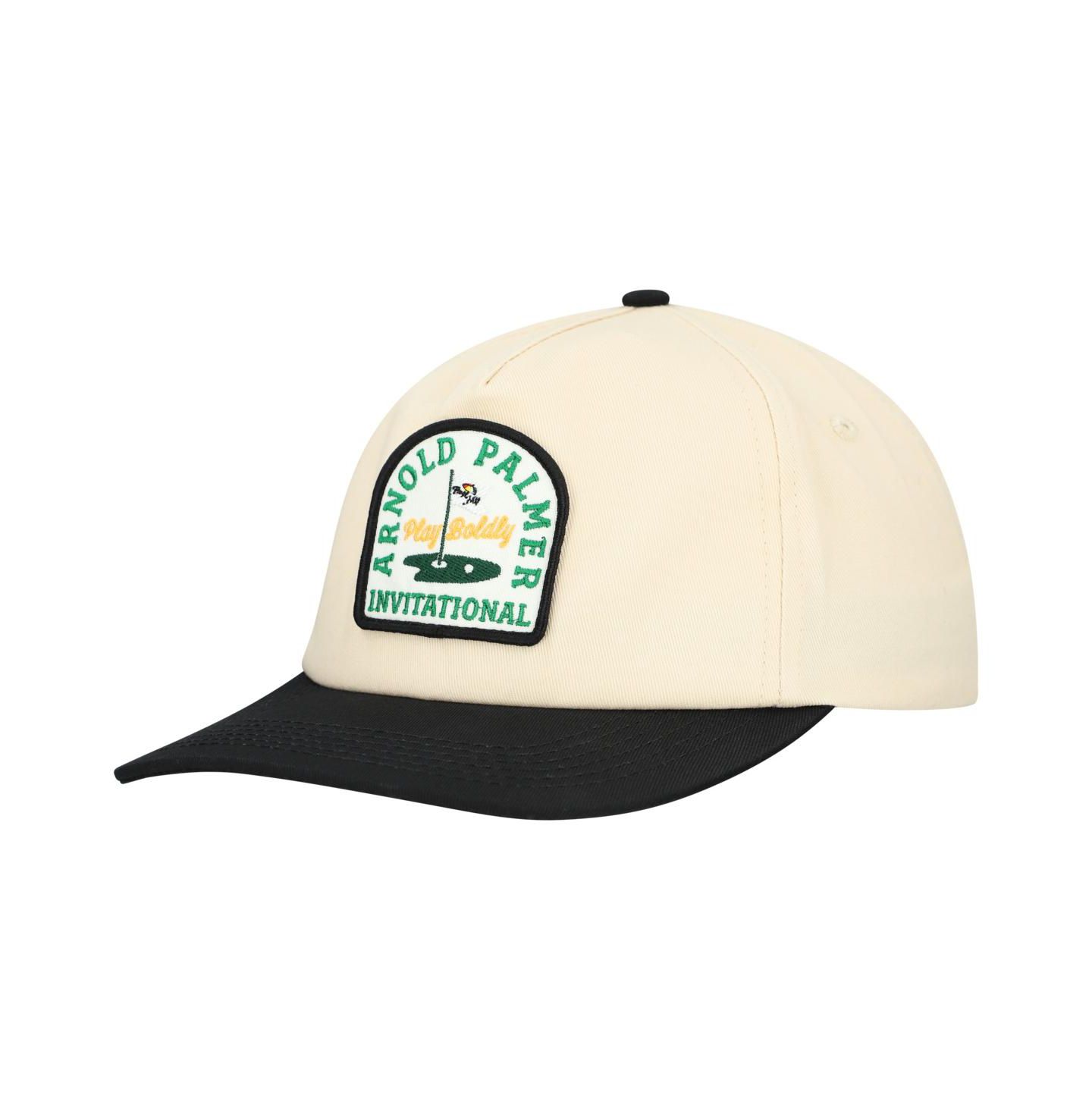Кепка Barstool Golf Cream Arnold Palmer Invitational Five-Panel Snapback Hat — фото 3