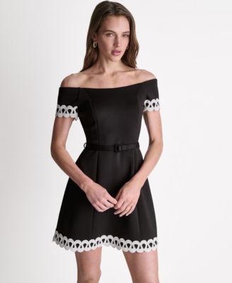 bcbg black mini dress Bcbg black short mini dress size xs