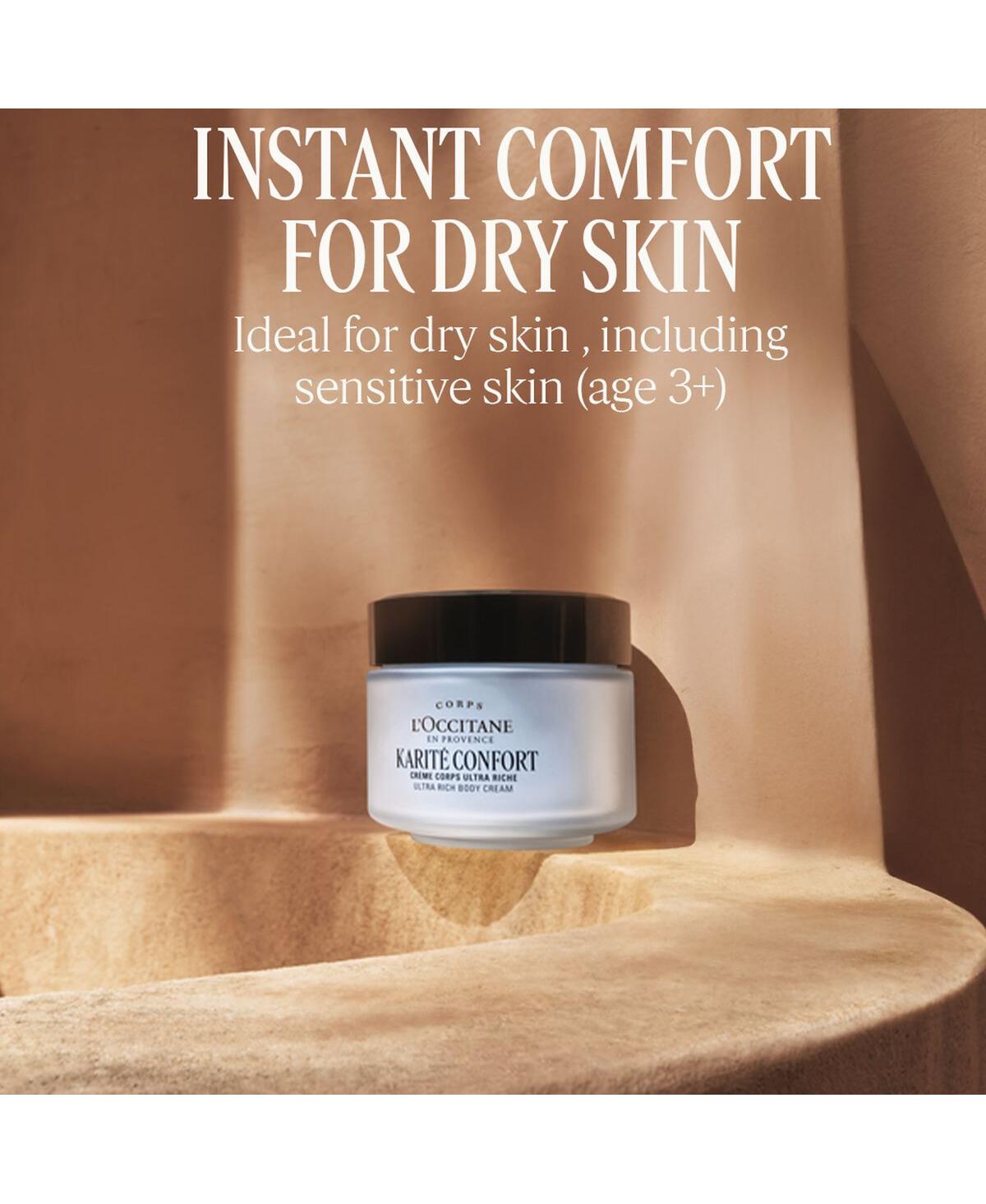 L'Occitane Karite Confort Ultra Rich Body Cream 6.90 fl oz