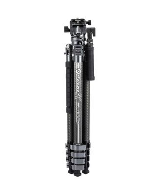 X-AIRFLY Video 5-Section Carbon Fiber 2-In-1 Tripod with Ball + Fluid Video Head