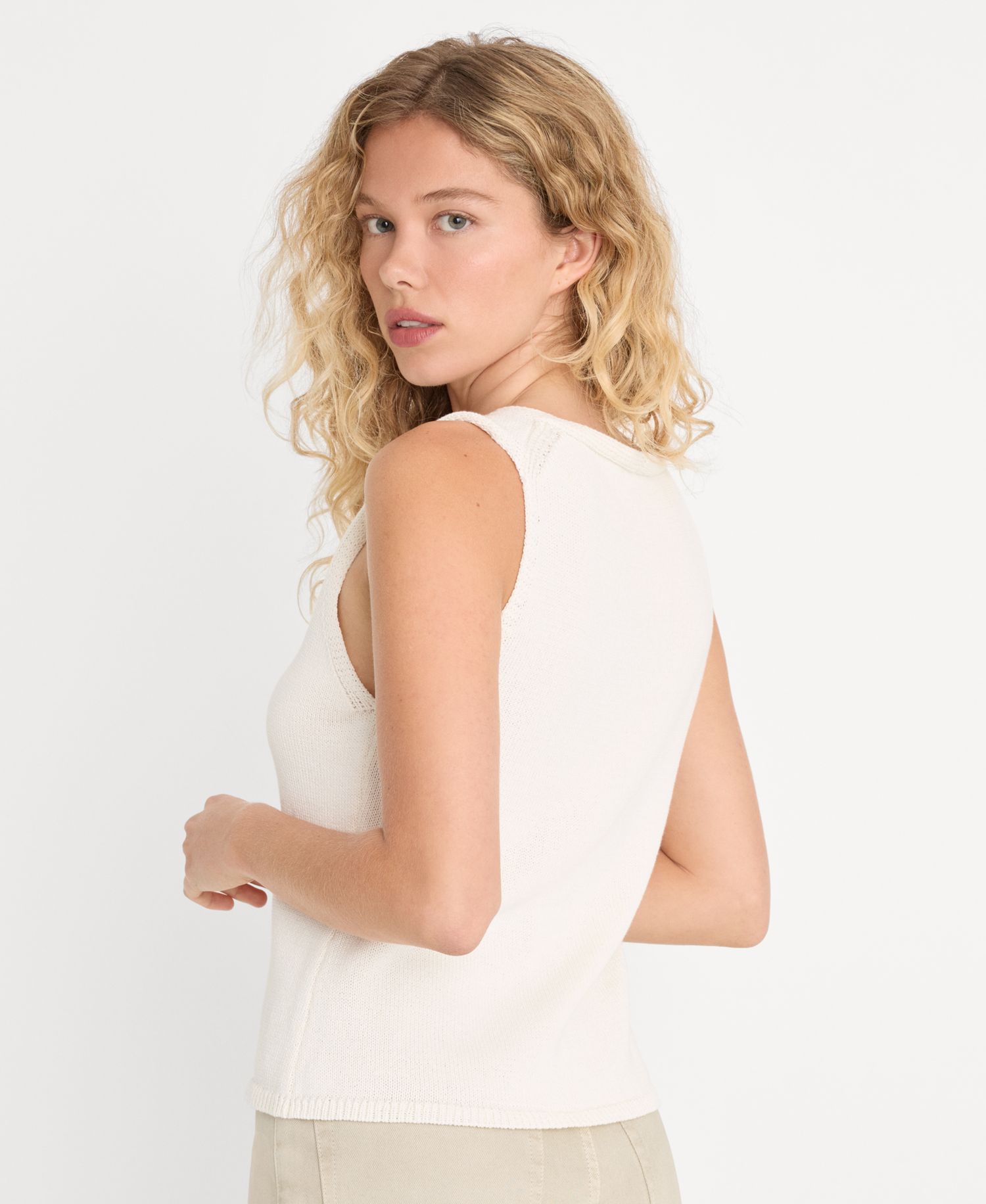 Women's V-Neck Sleeveless Vest Top
