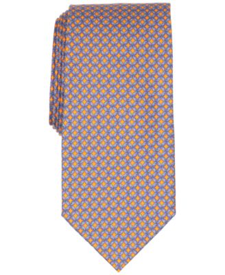 Men's Huntington Geometric Pattern Silk Tie