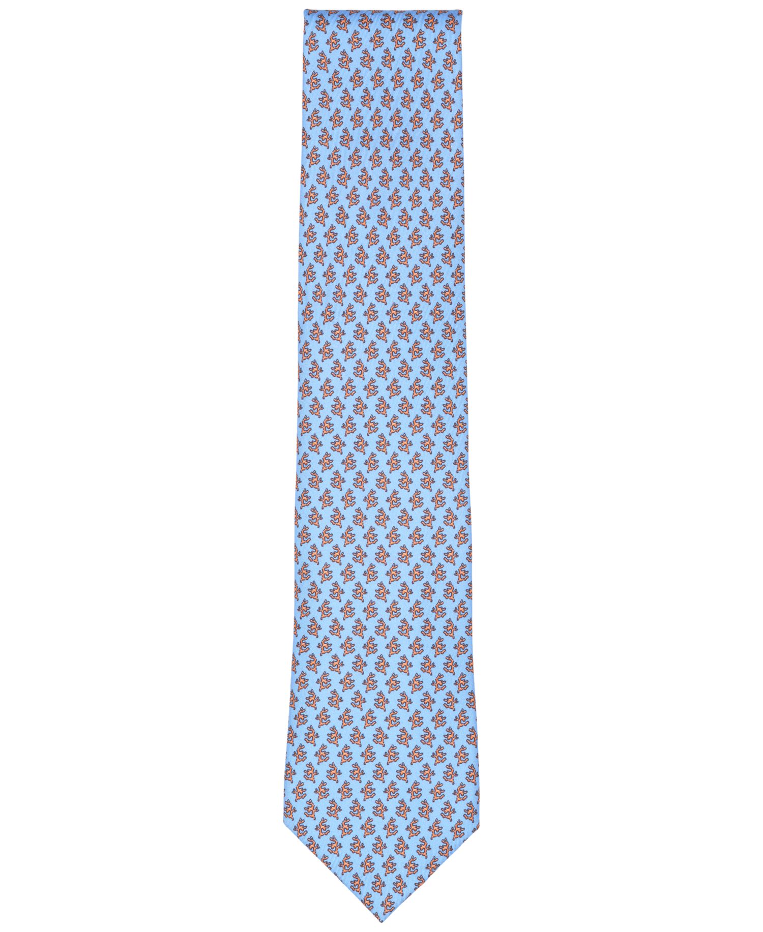 Men's Staghorn Coral Classic Design Silk Tie