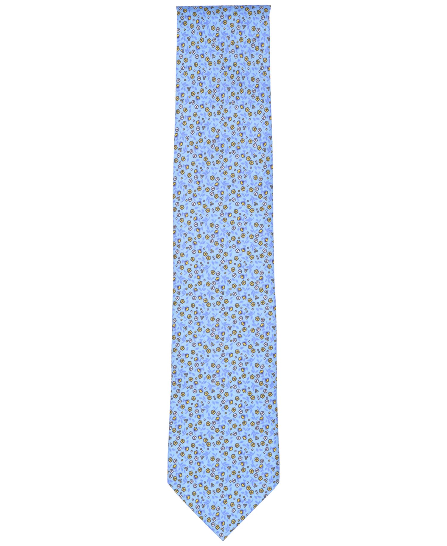 Men's Harvey Classic Design Floral Pattern Silk Tie
