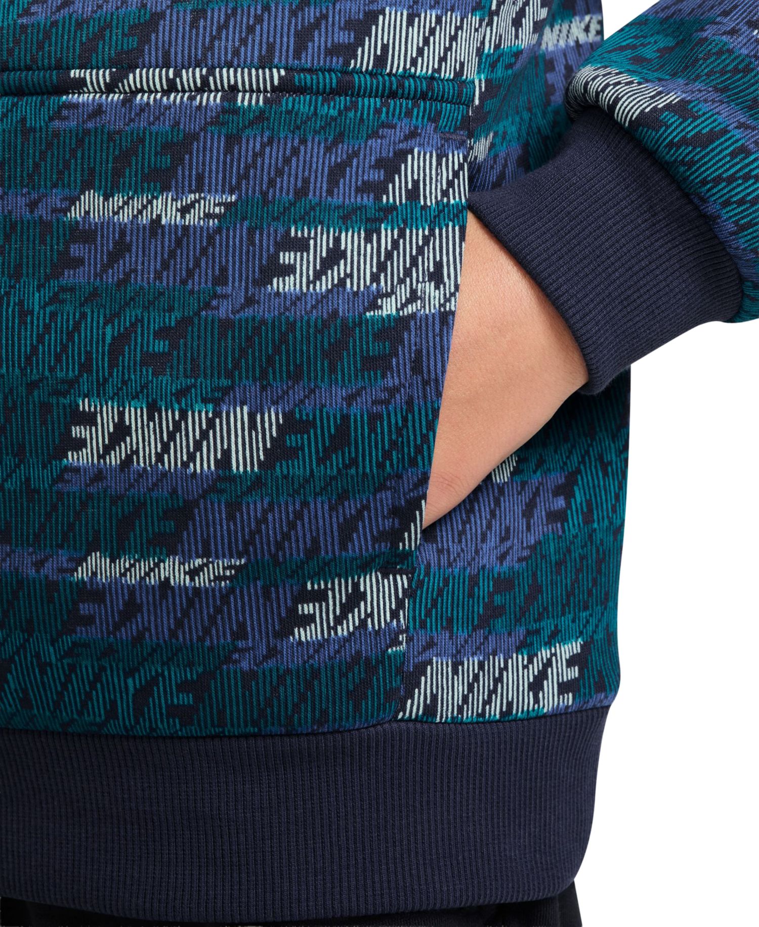 Флисовая толстовка с капюшоном Sportswear Club для мальчиков 8-18 лет
