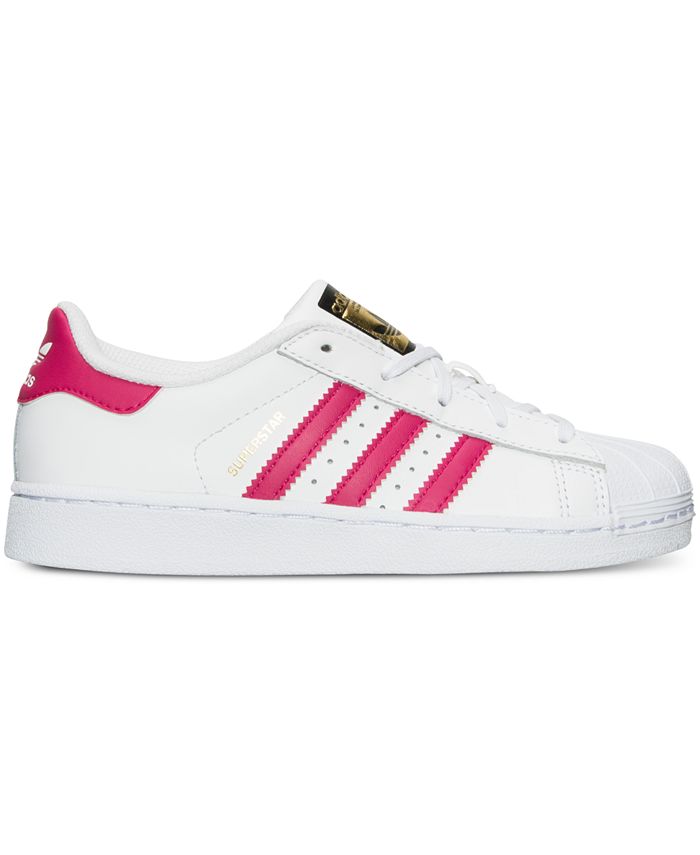 adidas Little Girls' Superstar Sneakers from Finish Line & Reviews ...