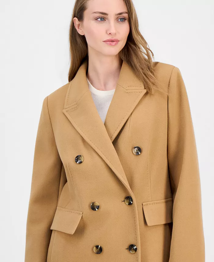 Women's Double-Breasted Peacoat, Created for Macy's - thumbnail 6