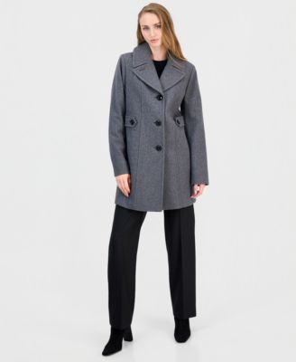 Women's Single-Breasted Peacoat, Created for Macy's