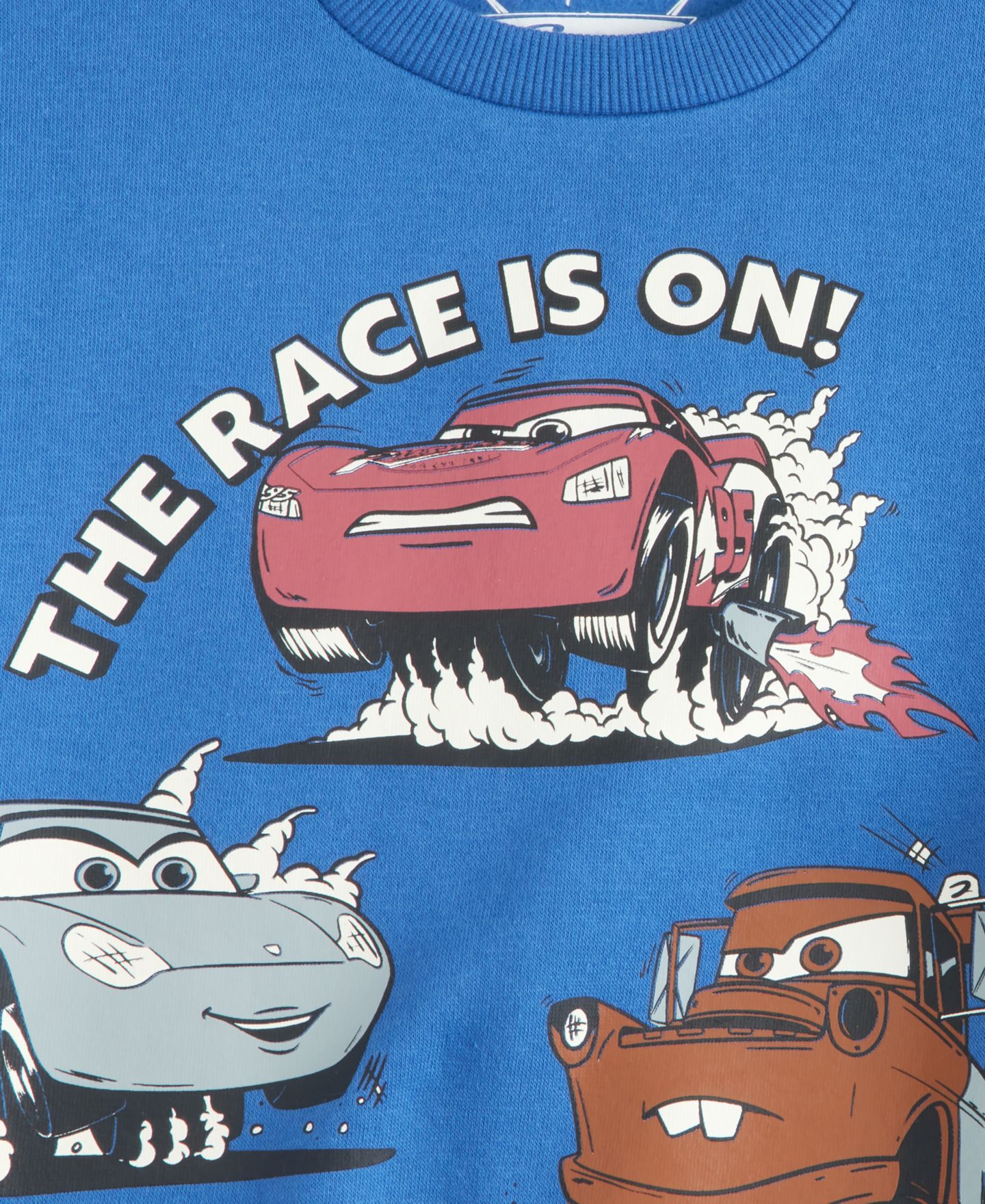 Детский комплект Epic Threads Cars The Race Is On для мальчиков 12M-5T: топ и шорты, цвет: Тёмно-синий — фото 2