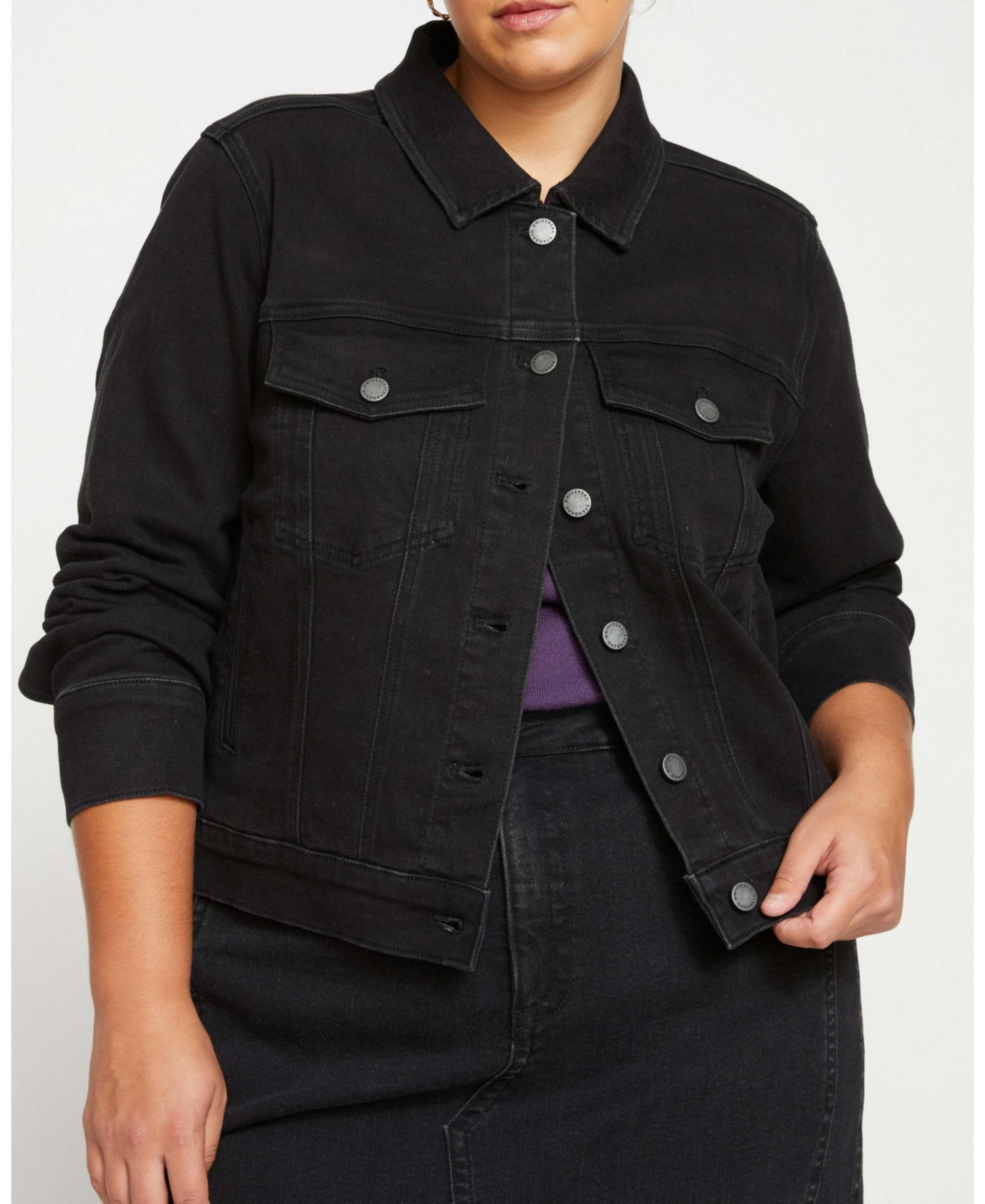 Plus Size Kelsey Denim Jacket