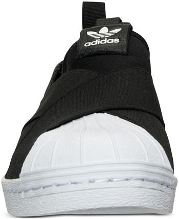 Adidas women's superstar slip-on casual sneakers from finish deals line