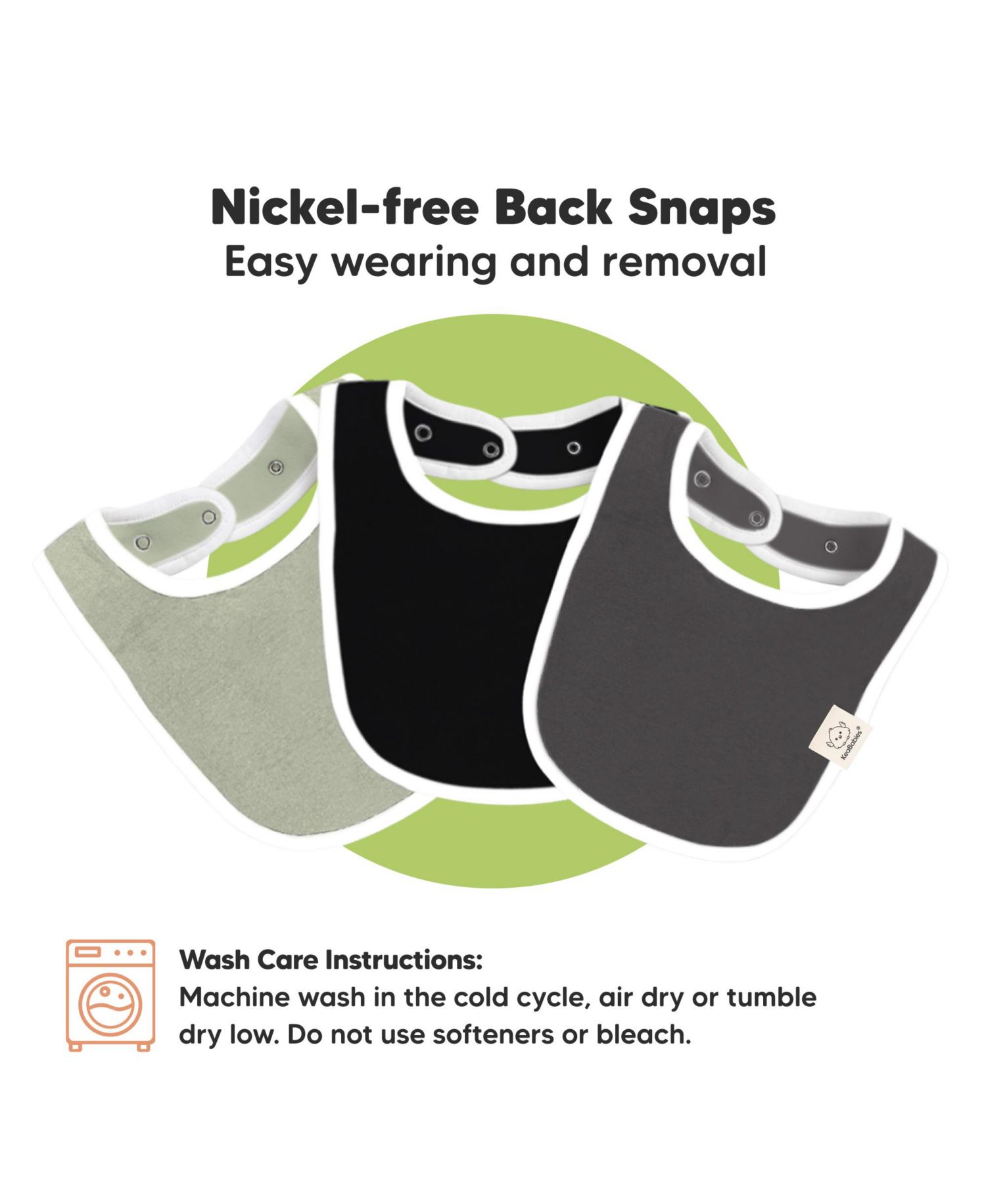 8pk Baby Bibs for Boy, Baby Drool Bib for Baby Boys and Girls, Infant Teething Bibs