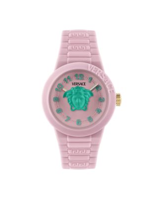 Kid's V-Pop Pink Silicone Strap Watch 34mm