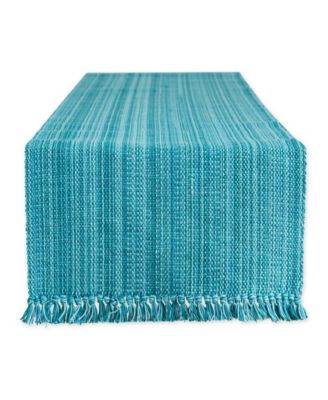 Variegated Fringe Table Runner, 13" x 72"