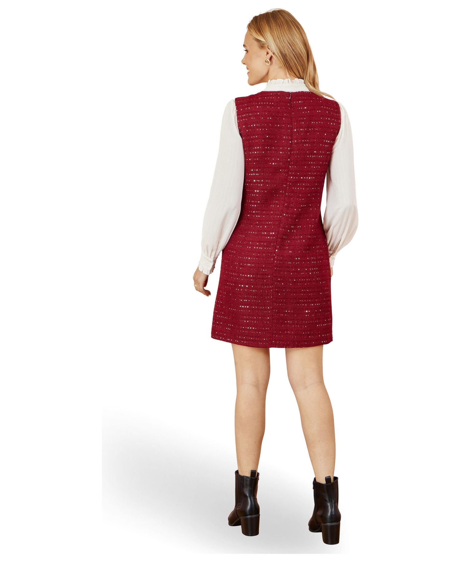 Women's Boucle Tunic Dress