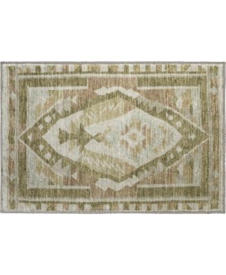 Mayfield Machine Washable AMF1916 1'8"x2'6" Area Rug