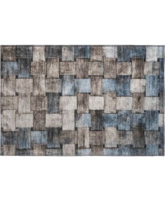 Mayfield Machine Washable AMF1988 1'8"x2'6" Area Rug