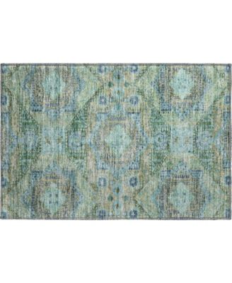 Mayfield Machine Washable AMF1929 1'8"x2'6" Area Rug