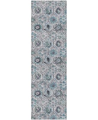 Mayfield Machine Washable AMF1938 2'3"x7'6" Runner