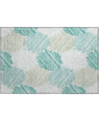 Mayfield Machine Washable AMF1942 1'8"x2'6" Area Rug