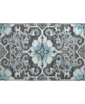 Mayfield Machine Washable AMF1947 1'8"x2'6" Area Rug