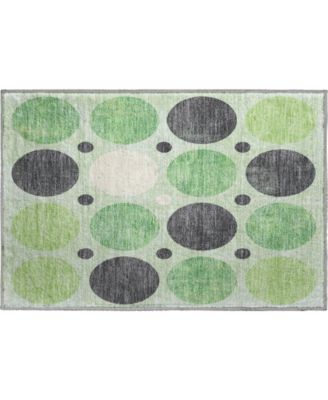 Mayfield Machine Washable AMF1949 1'8"x2'6" Area Rug
